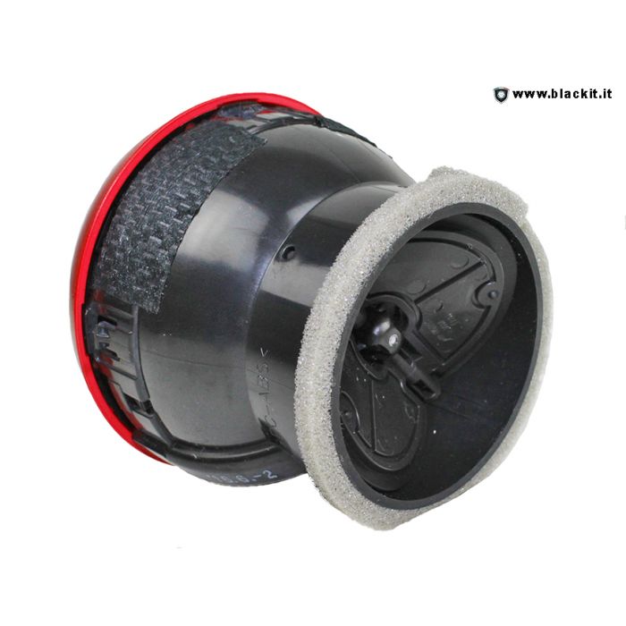 Calotte retrovisori ROSSE per Fiat 124 e 124 ABARTH